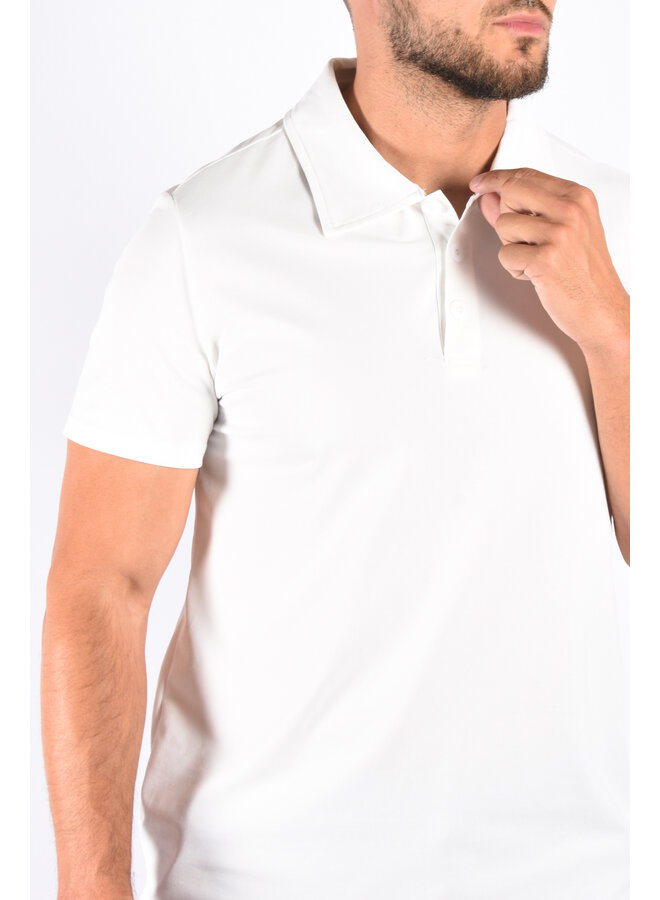Premium Polo “Jay” White