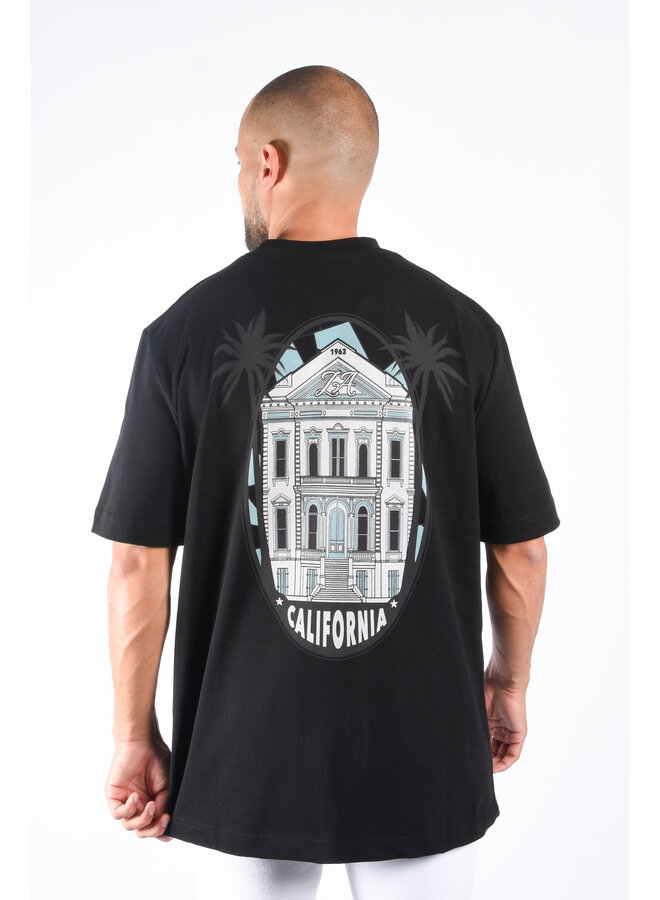 Premium oversized T-Shirt “californication” Black