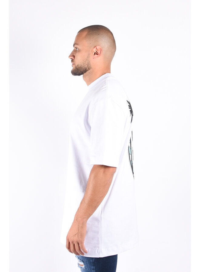 Premium oversized T-Shirt “californication” White