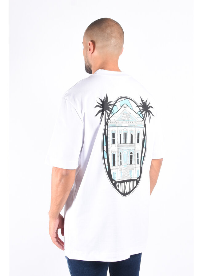 Premium oversized T-Shirt “californication” White