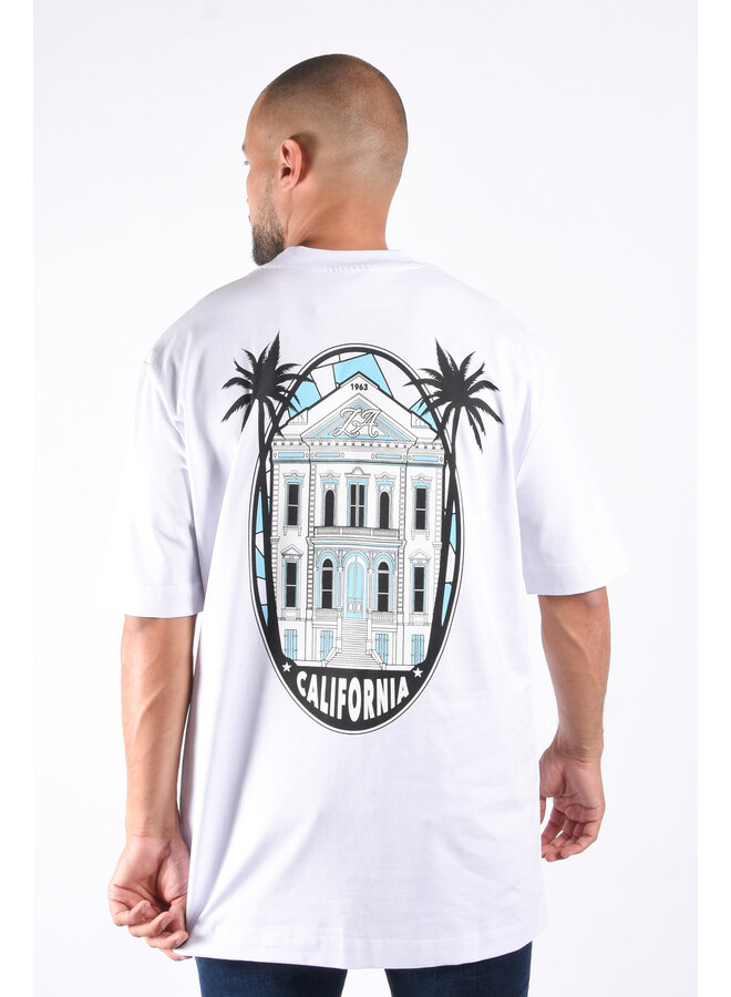 Premium oversized T-Shirt “californication” White