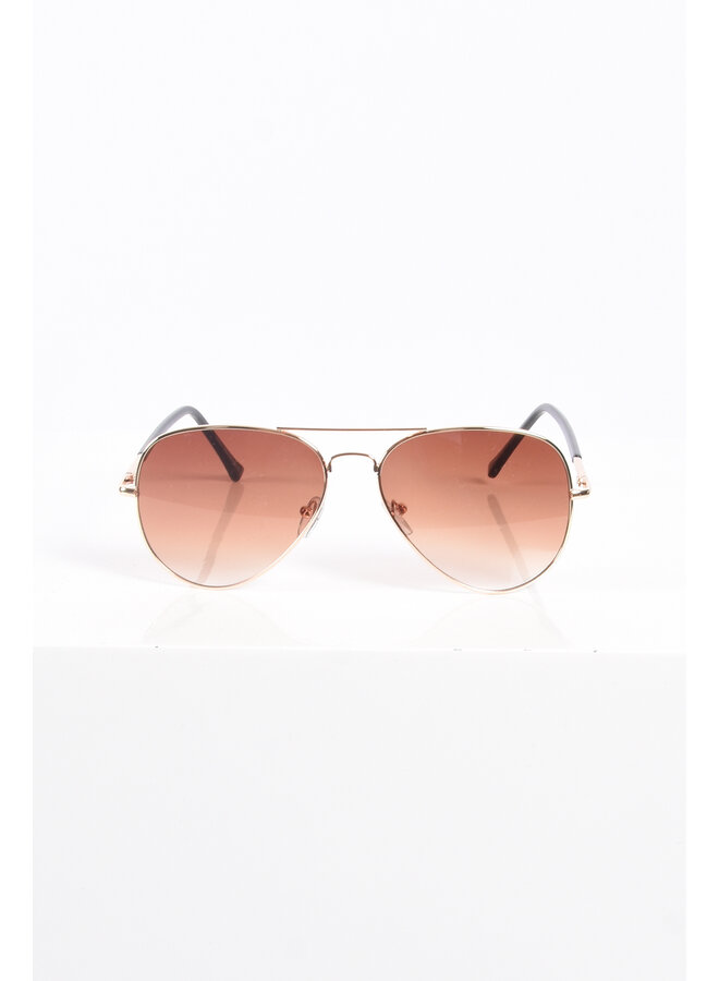 Pilot Sunglasses Gold/Brown