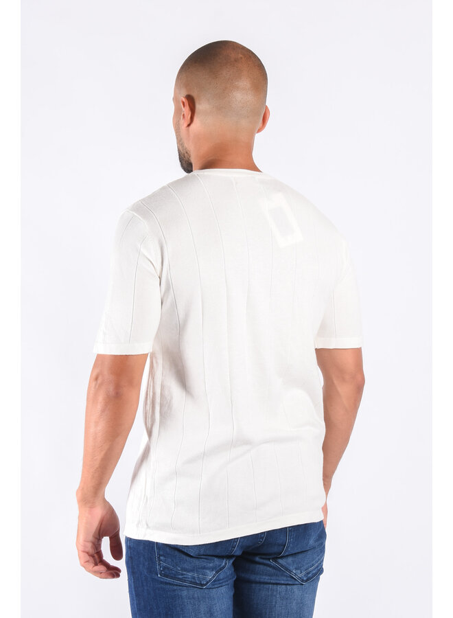 Premium Detailed T-shirt “Enzo” White