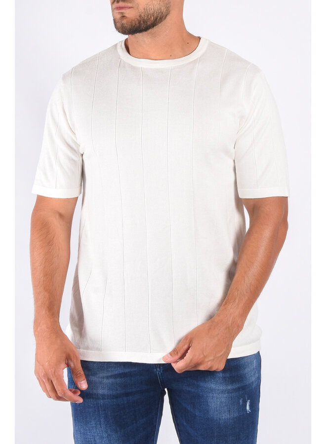 Premium Detailed T-shirt “Enzo” White