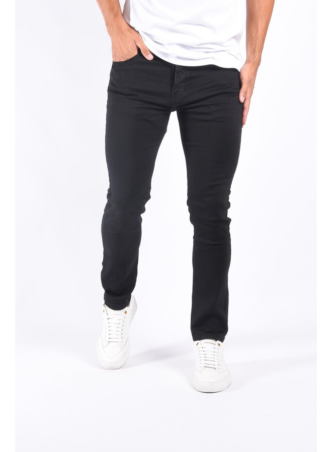 Slim Fit Stretch Jeans “Vic” Basic Black