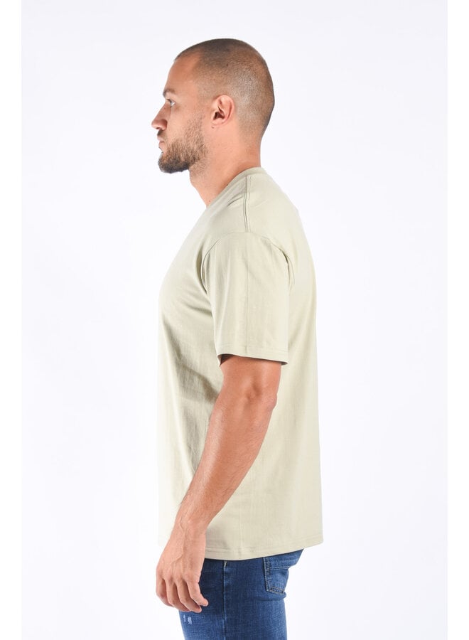 Basic t-shirt regular fit “kris”  Pastel Green