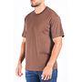 Basic t-shirt regular fit “kris”  Brown