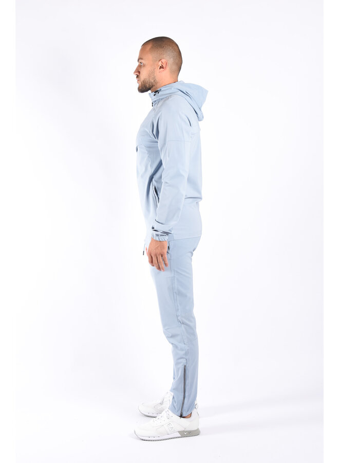 Premium Stretch Tracksuit “Jayce” Sky Blue