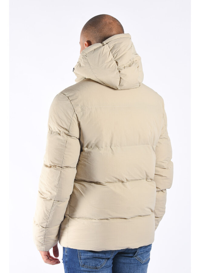 Premium Puffer Jacket “Rowen” Beige
