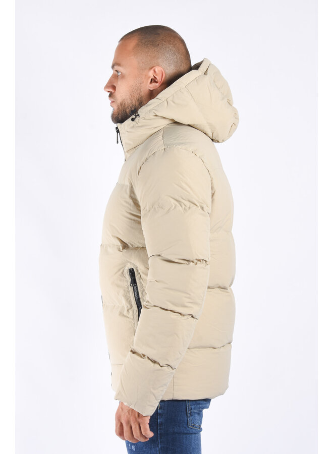 Premium Puffer Jacket “Rowen” Beige
