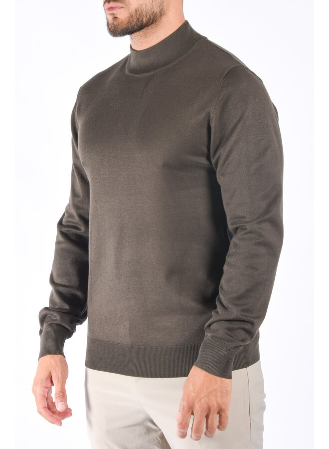 Premium Basic Turtle Neck Deep Green