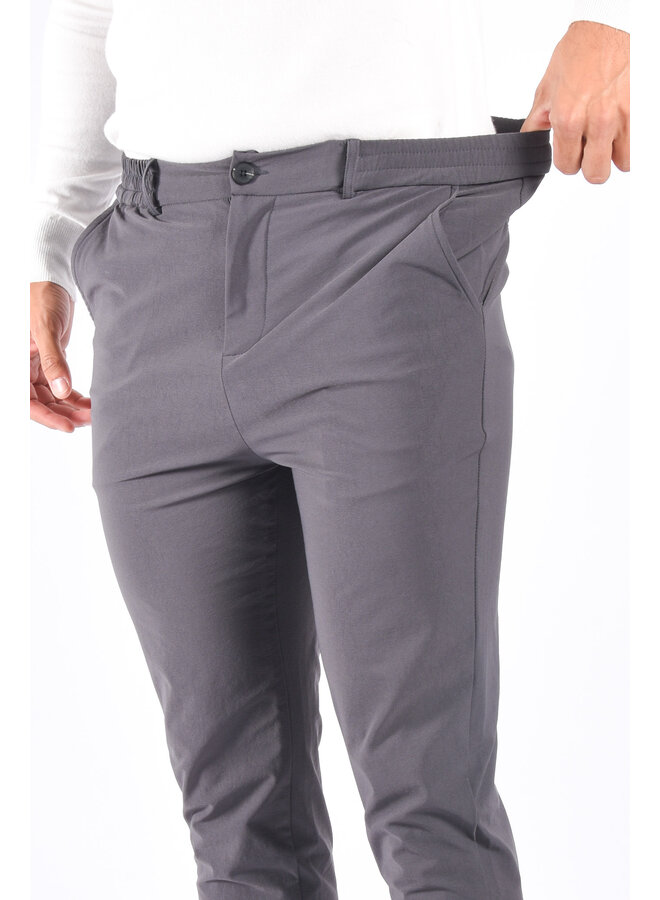 Stretch Trousers “Rocco” Charcoal