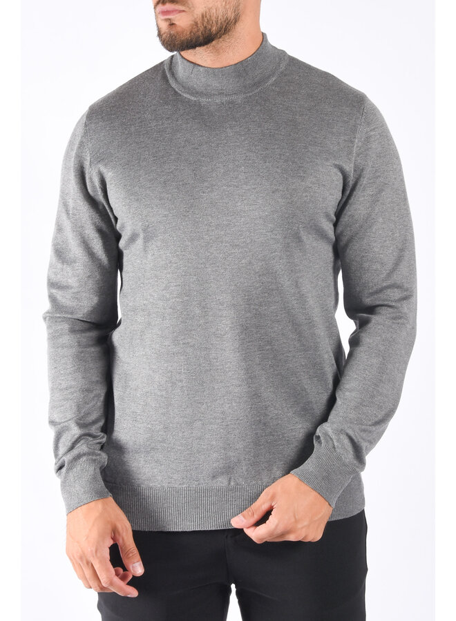 Premium Basic Turtle Neck Grey