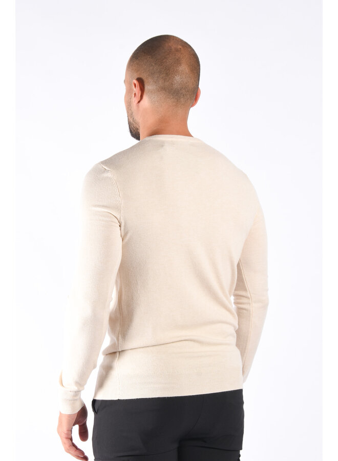 Premium Basic Knitwear Pullover Beige