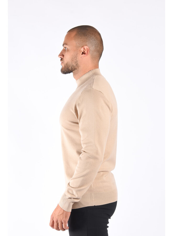 Premium Basic Turtle Neck Beige