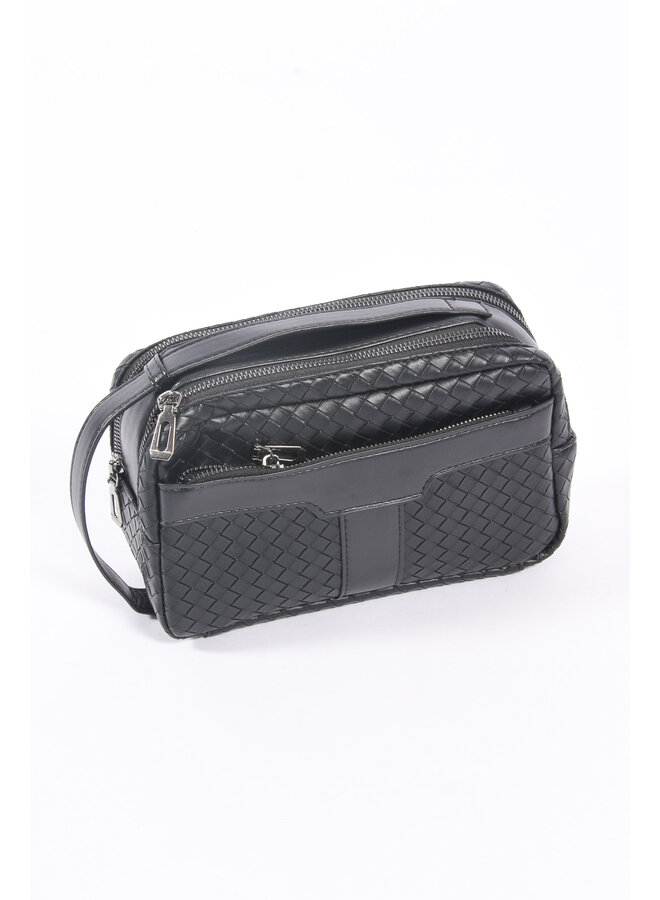 Premium Dulce Handbag Black Detailed