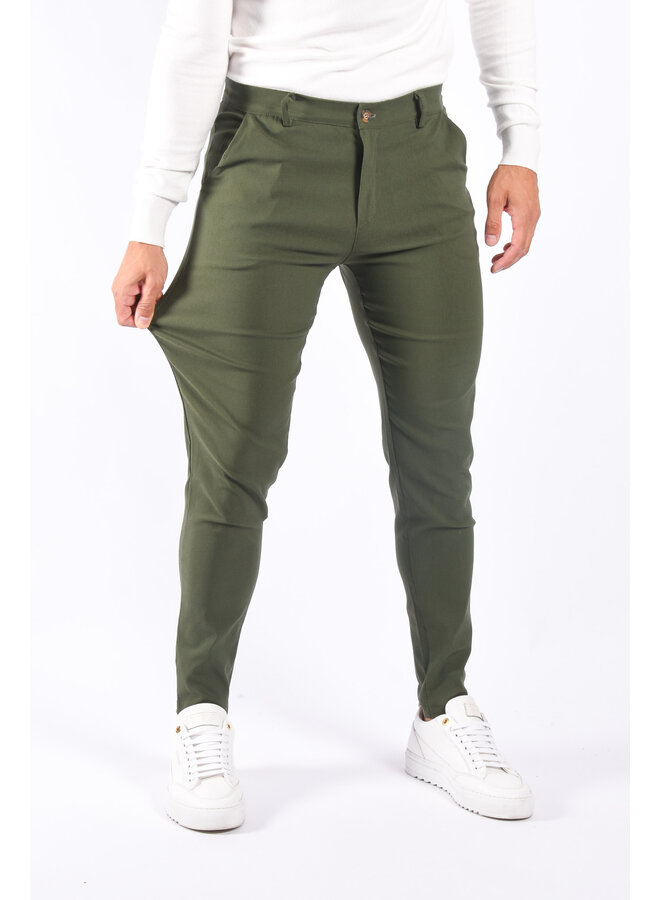 Stretch Pantalon Green