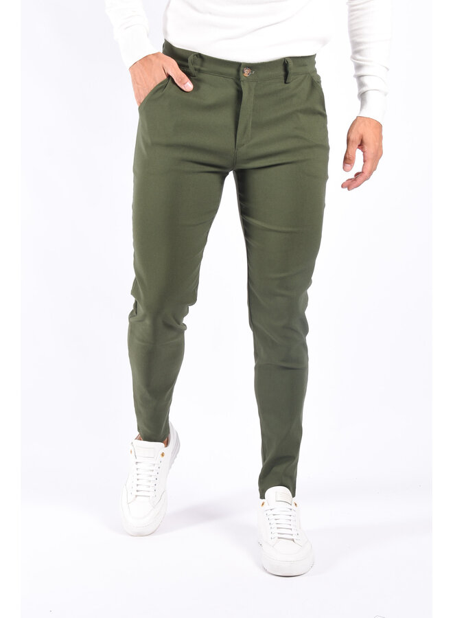 Stretch Pantalon Green