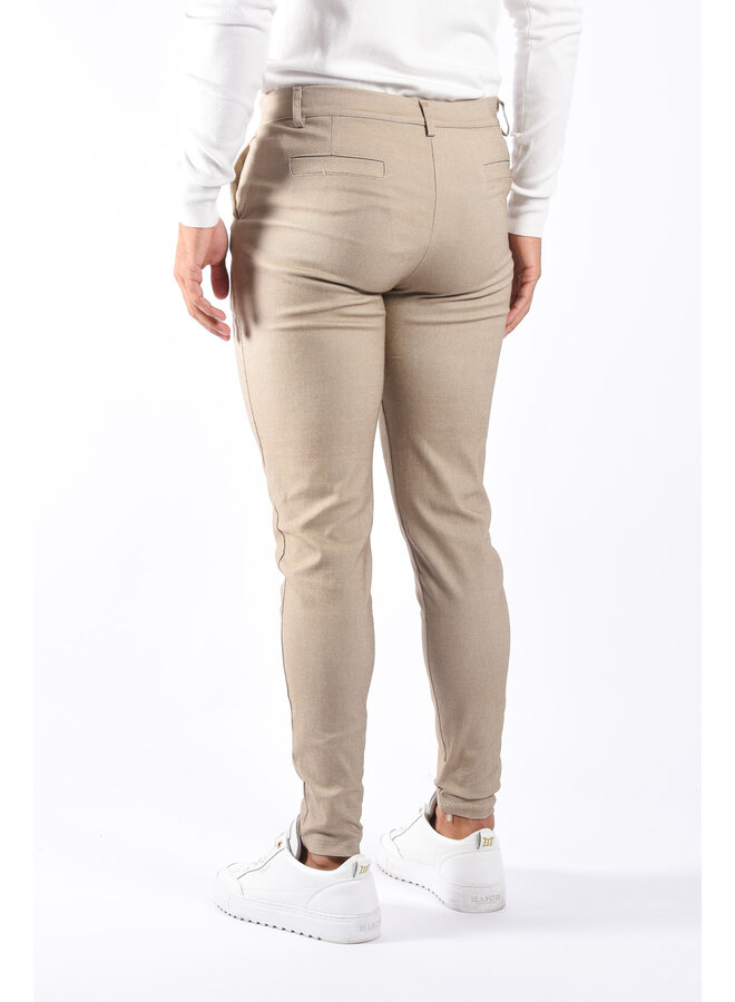 Stretch Pantalon Beige