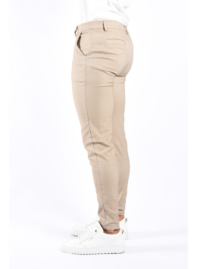 Stretch Pantalon Beige