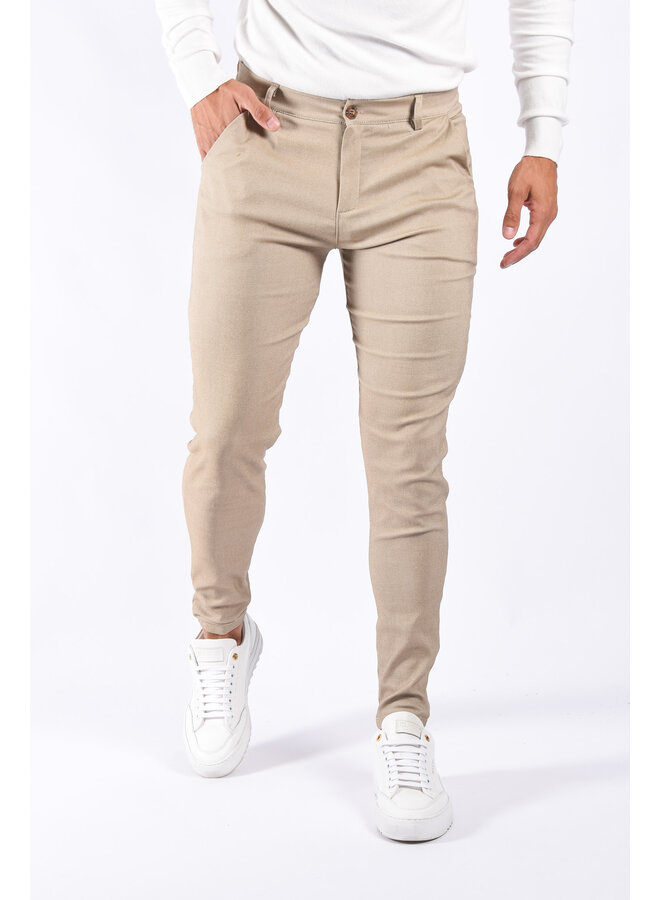 Stretch Pantalon Beige