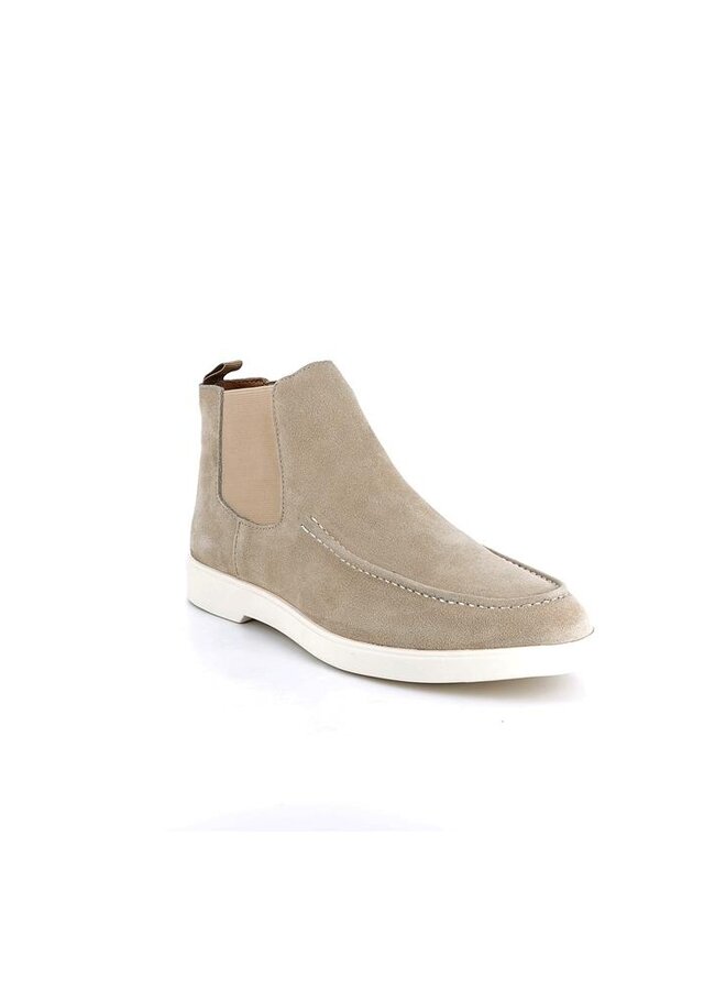 Low Chelsea Boots "Giorgio"  Beige Suede