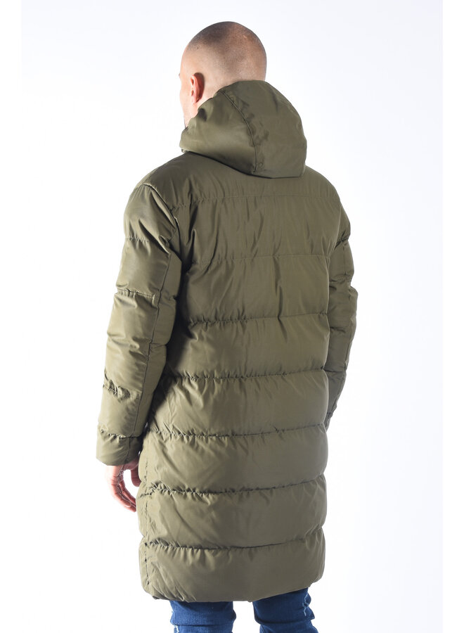 Winter Puffer  jacket “north” Green