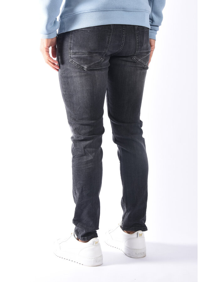 Basic slim fit stretch jeans “benjamin” Black