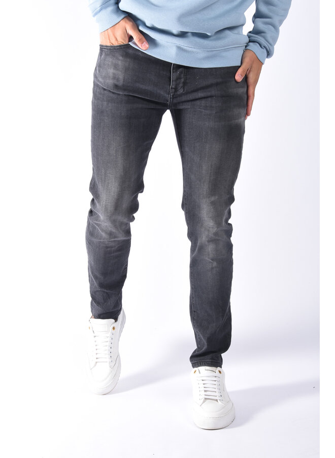 Basic slim fit stretch jeans “benjamin” Black