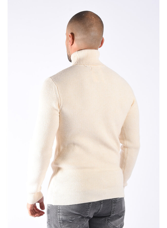 Premium Knitted Coltrui Light Beige