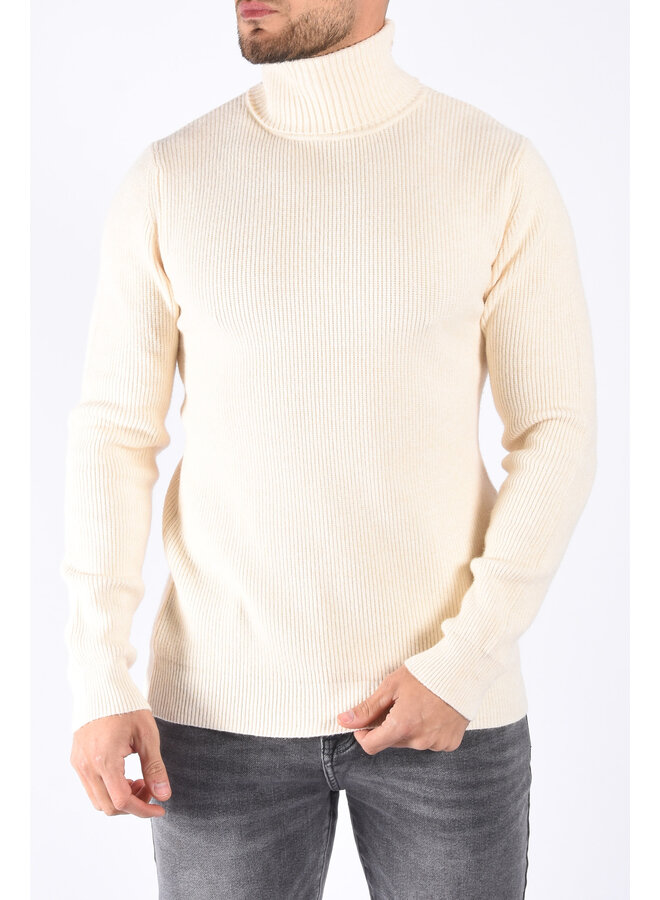 Premium Knitted Coltrui Light Beige