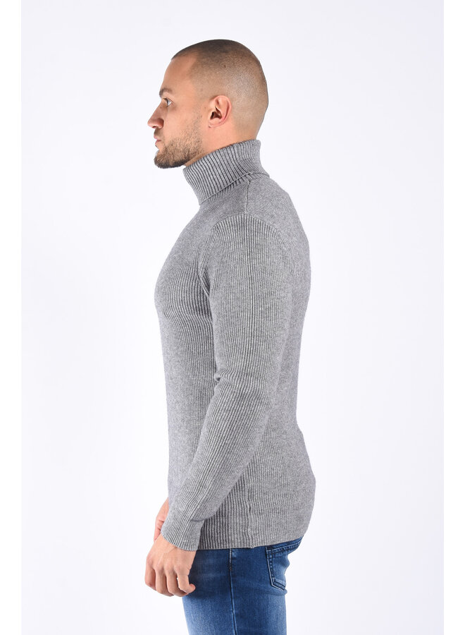 Premium Knitted Coltrui Grey