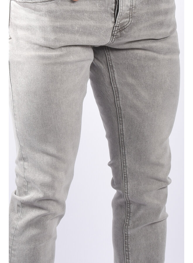 Slim Fit Stretch Jeans “Nev” Washed Grey