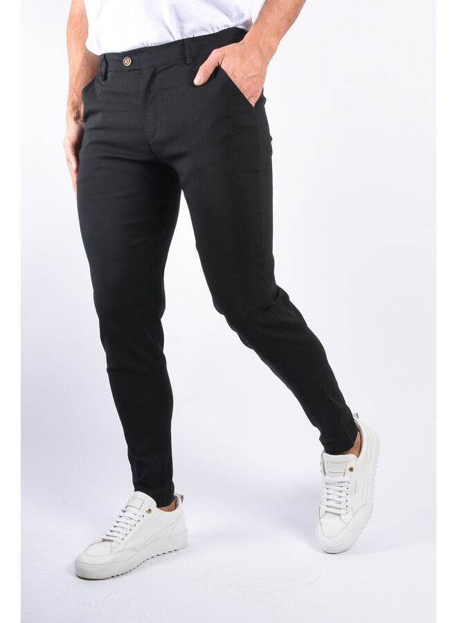 Stretch Pantalon Black