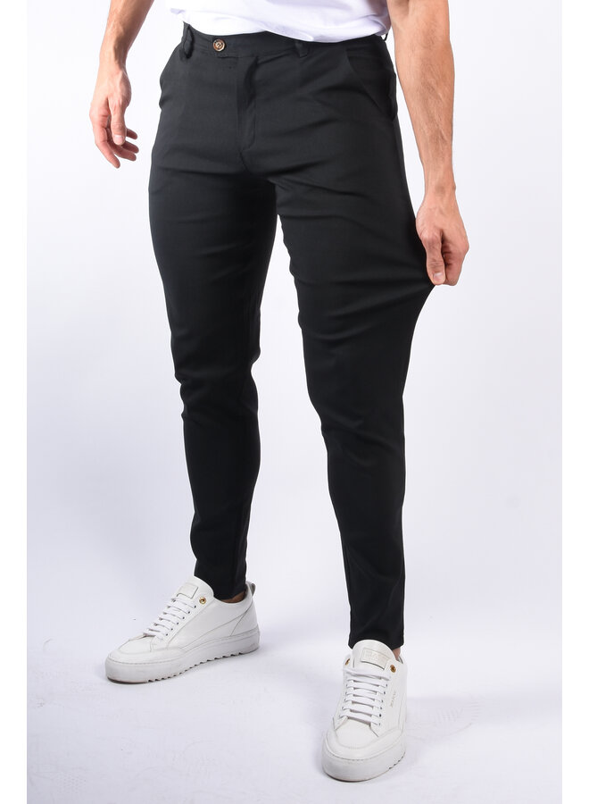 Stretch Pantalon Black