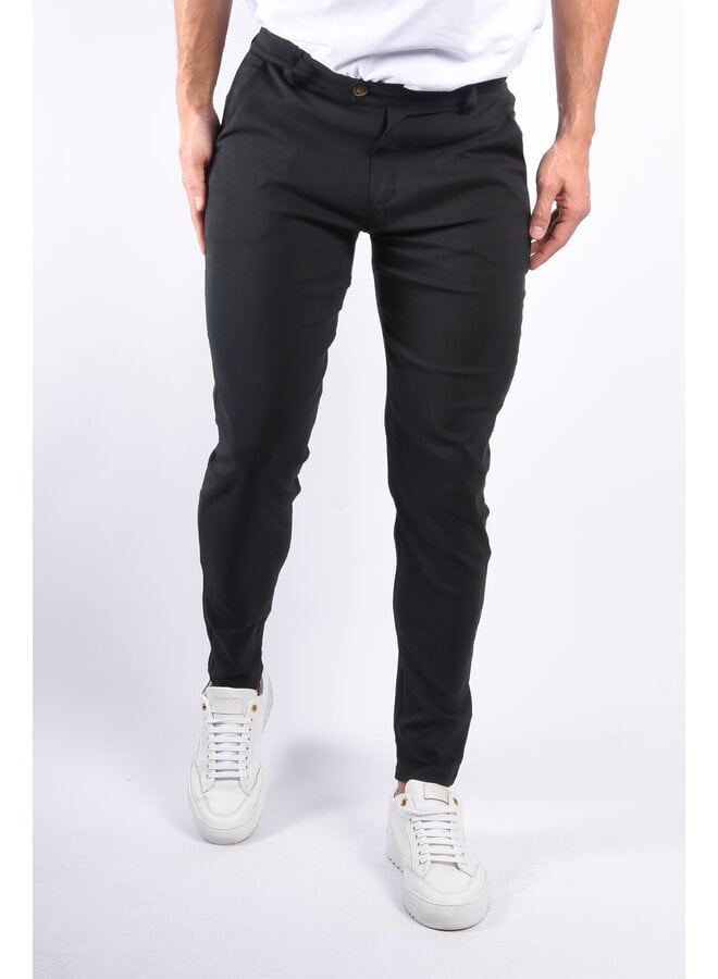 Stretch Pantalon Black