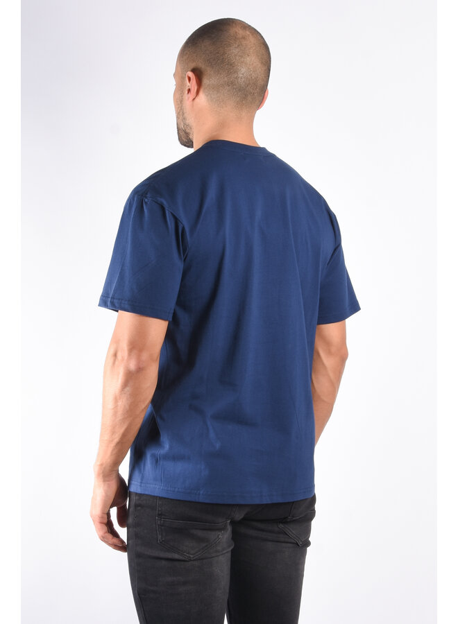 Basic T-shirt Regular Fit “Kris”  Navy Blue