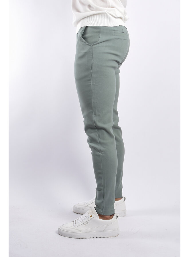 Stretch Pantalon "Emilio" Mint Green