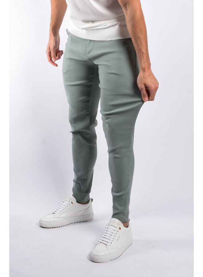 Stretch Pantalon "Emilio" Mint Green