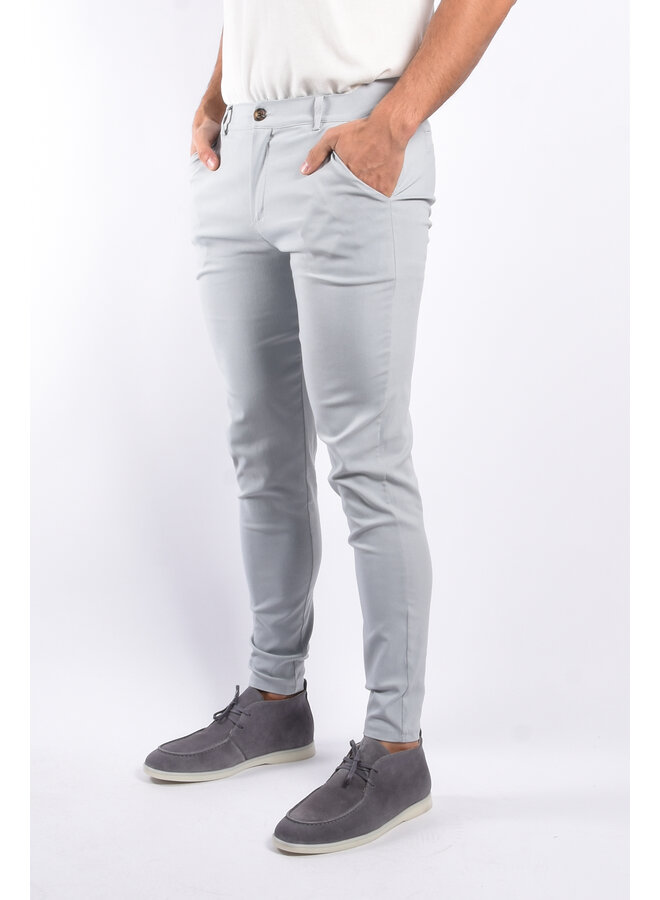 Stretch Pantalon Light Grey