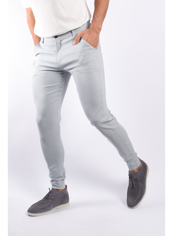 Stretch Pantalon Light Grey