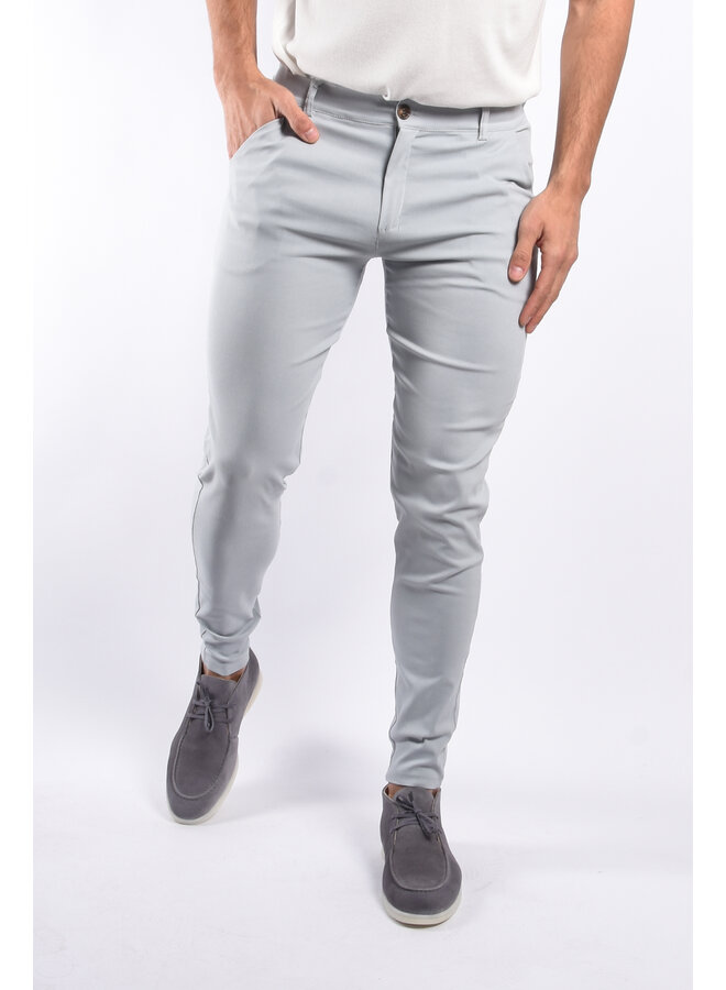 Stretch Pantalon Light Grey