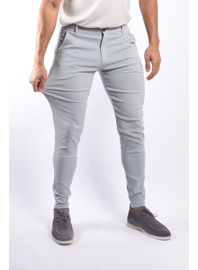 Stretch Pantalon Light Grey