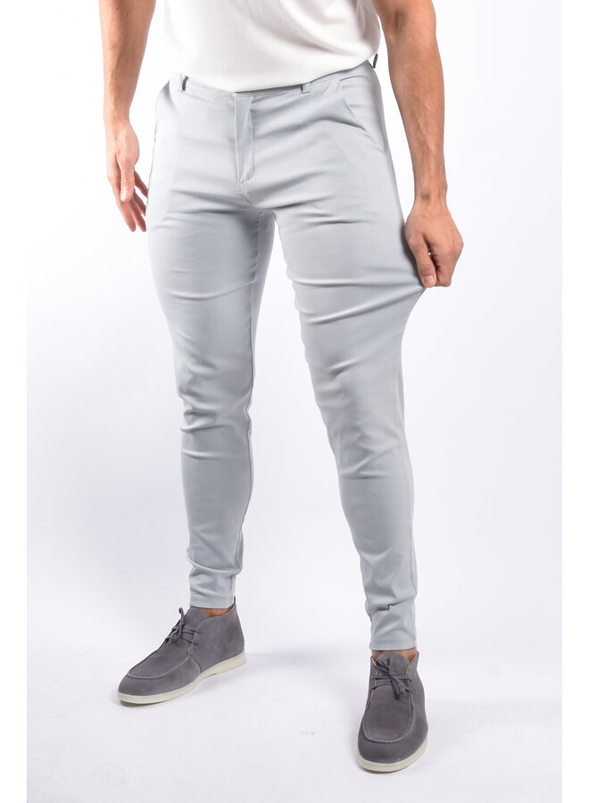 Stretch Pantalon Light Grey