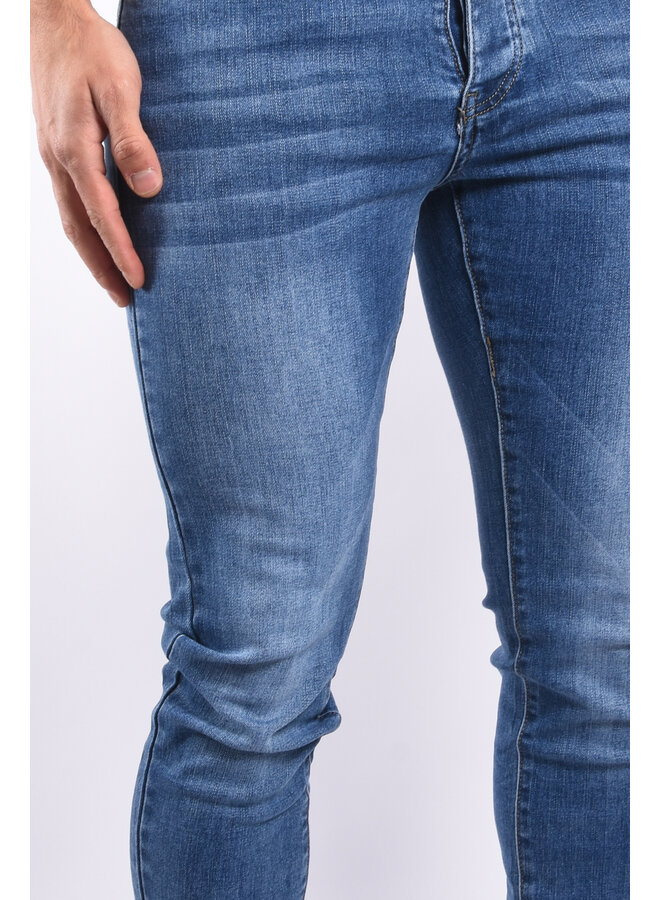 Slim Fit Stretch Jeans "Canay" Light Blue