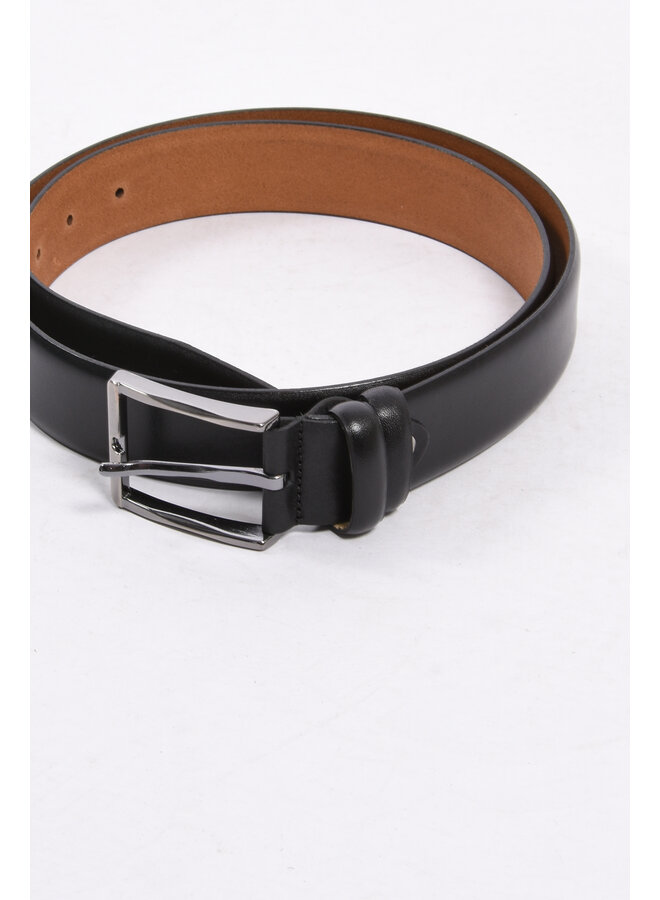 Premium Leather Belt Black