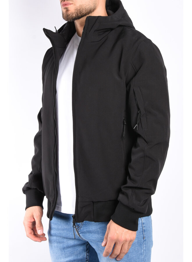 Soft Shell Jacket “Kyoto” Black