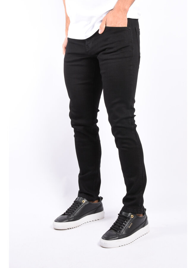 Slim Fit Stretch Jeans “ Denis “ Basic Black