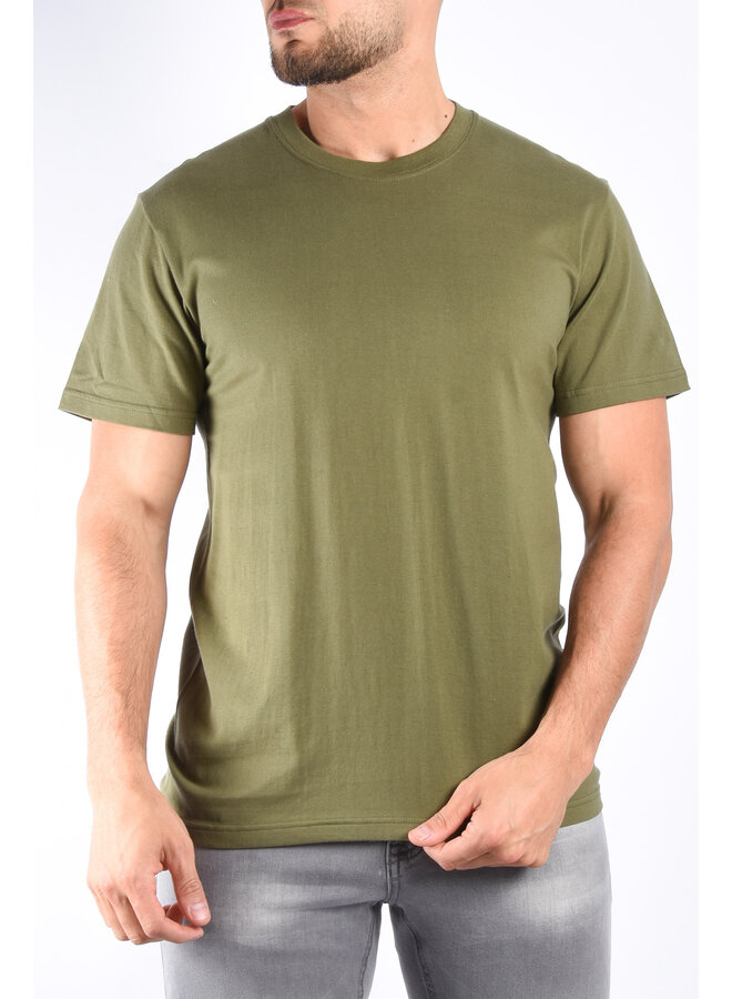 Basic t-shirt regular fit “kris”  Green
