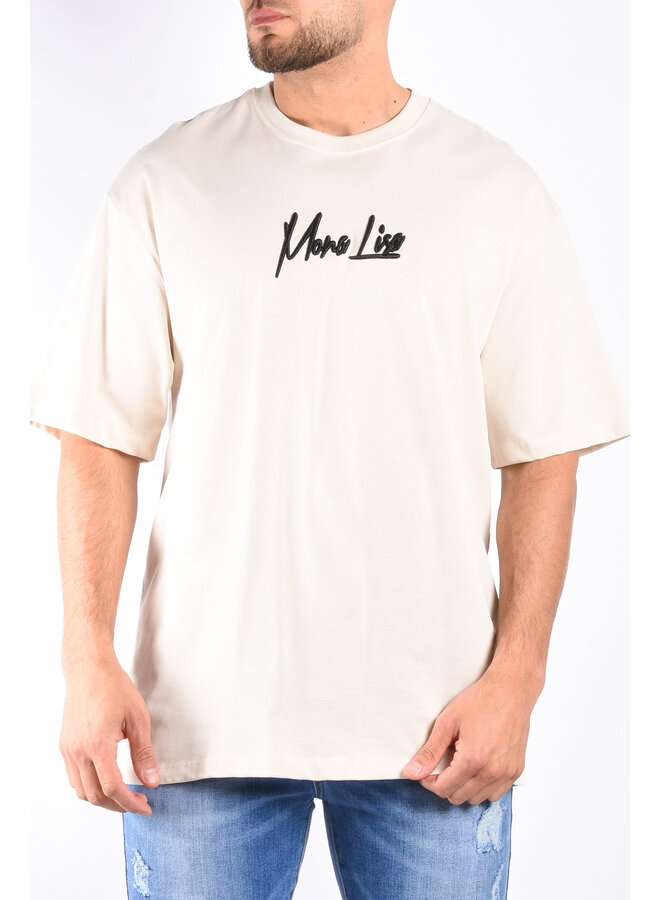 Premium T-Shirt “monalisa” Beige